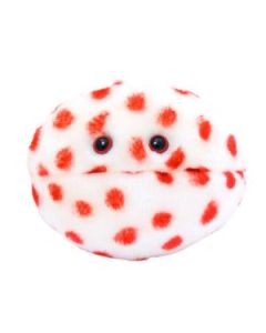 Measles plush doll front