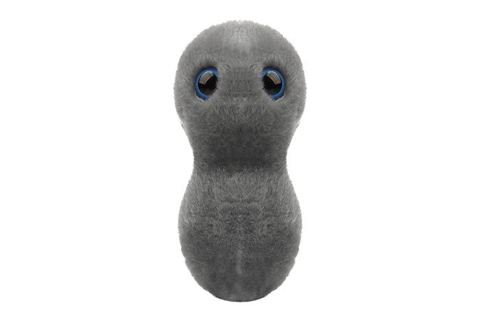 Clap plush doll front