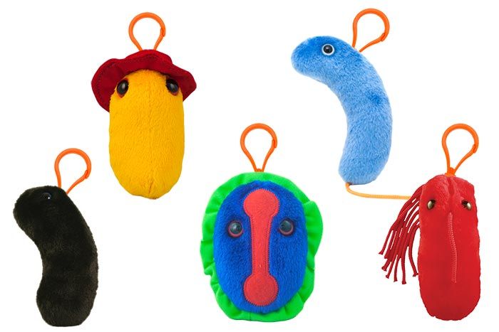 Plagues from History mini key chains