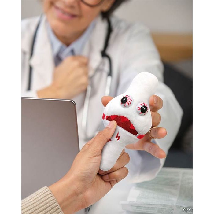 Arthritis plush with patient