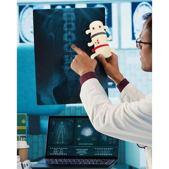 Back Pain plush x-ray fix