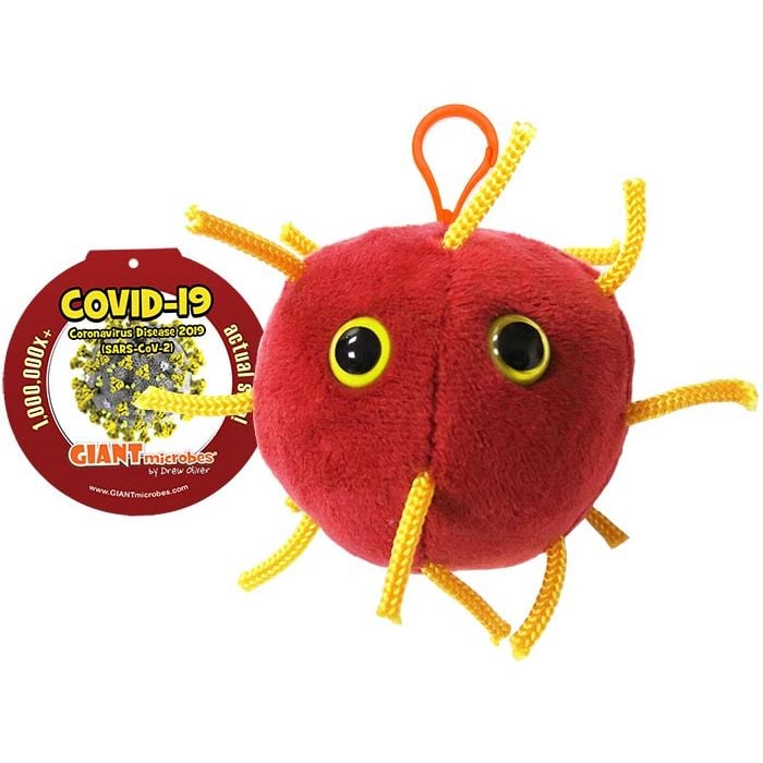 Covid-19 key ring tag