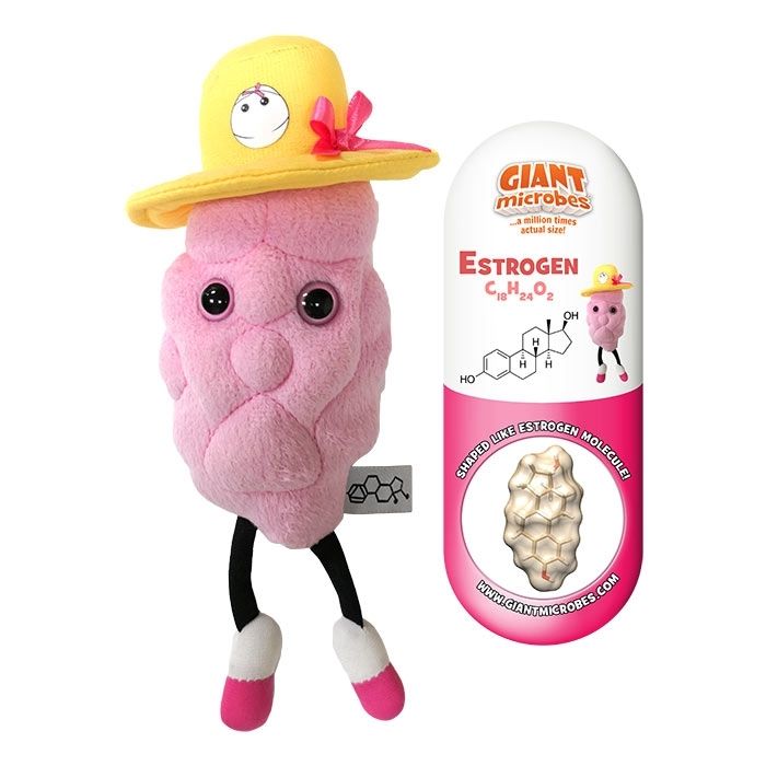 Estrogen with tag