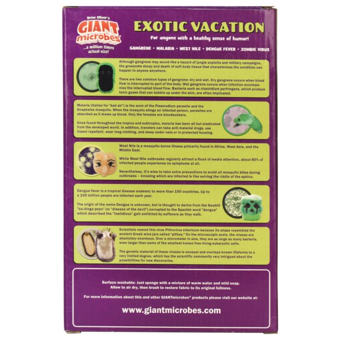 Exotic Vacation box back Exotic Vacation box back