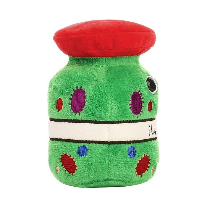 Flu Vaccine plush back