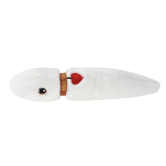 Heartworm plush angle