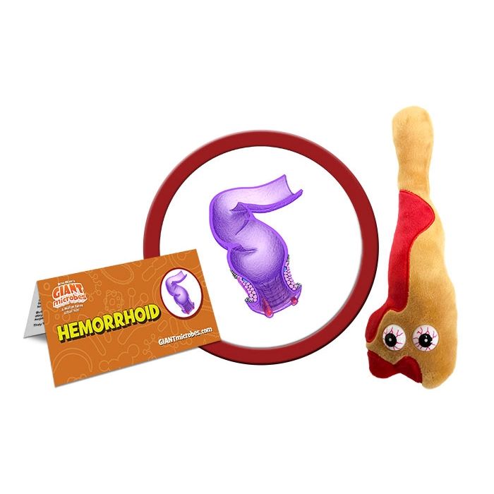 Hemorrhoid cluster