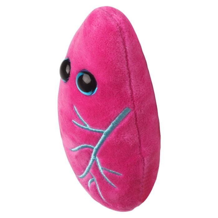 Lung plush pink angle