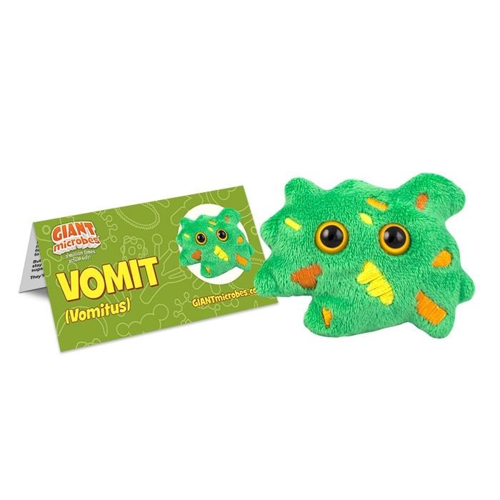 Vomit with tag