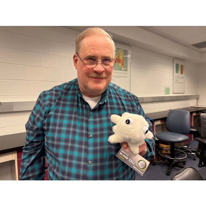 White Blood Cell with man