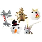 Naughty Ornaments 5-pack