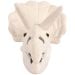 Triceratops skull dino plush front