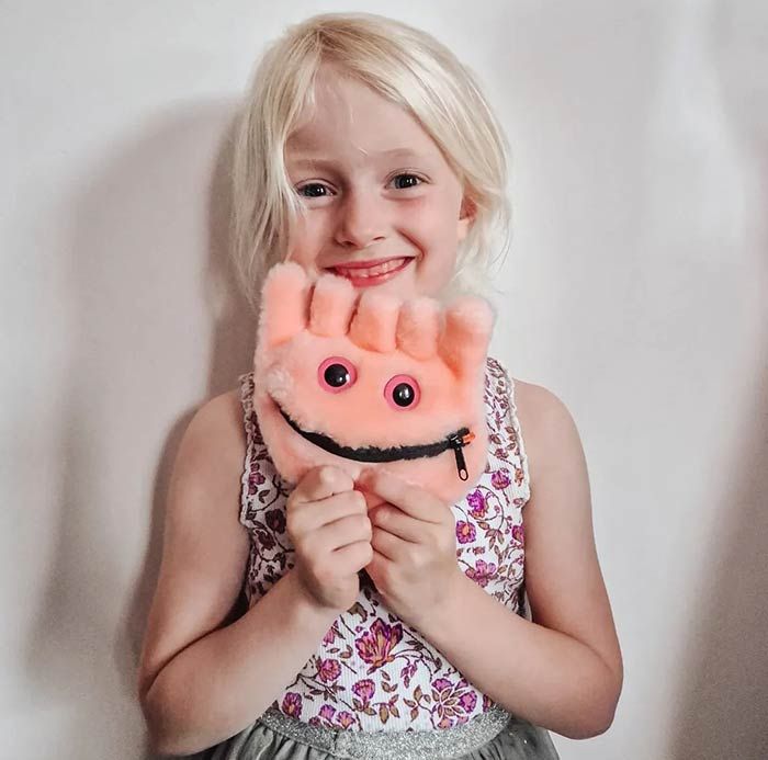 Celiac Disease plush girl happy