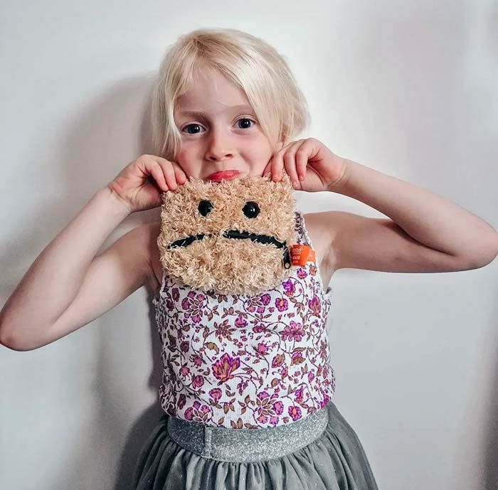 Celiac Disease plush girl sad