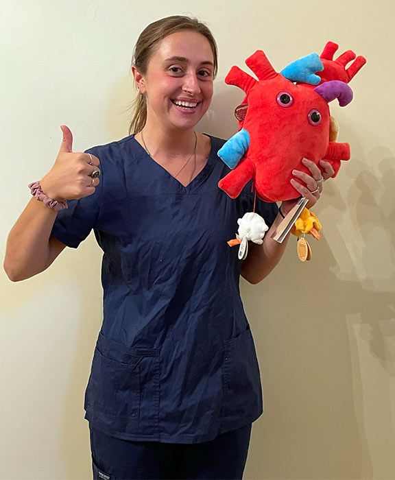 Deluxe Heart with nurse