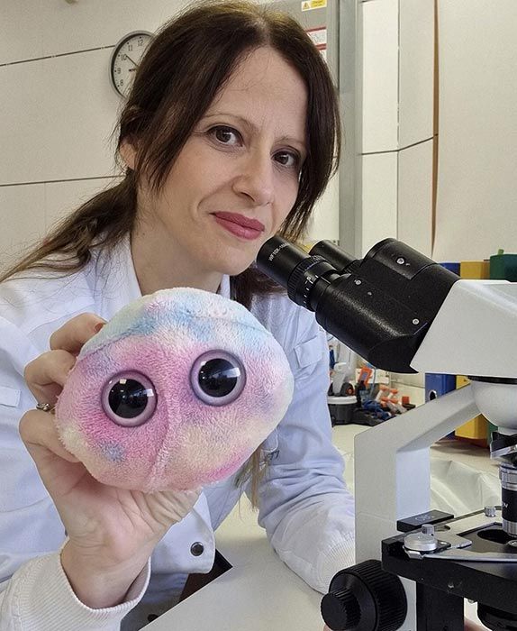Stem Cell plush researcher