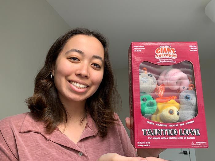 Tainted Love box in hand