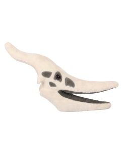 Pteranodon skull plush side