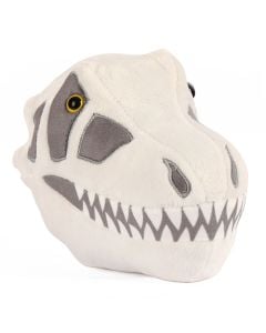 T. rex skull plush angle