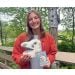 Ground Sloth plush in hand