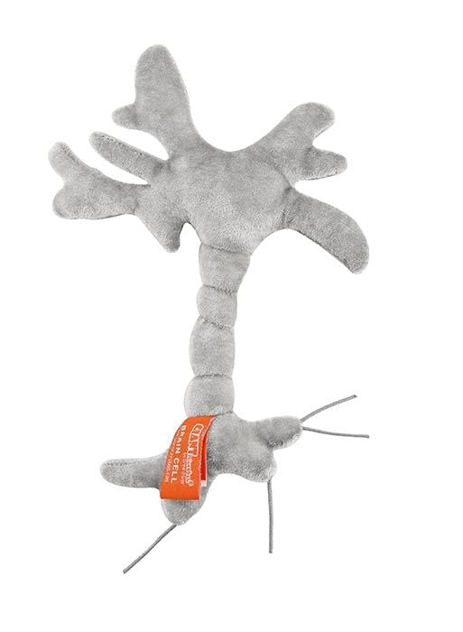 Brain Cell plush back