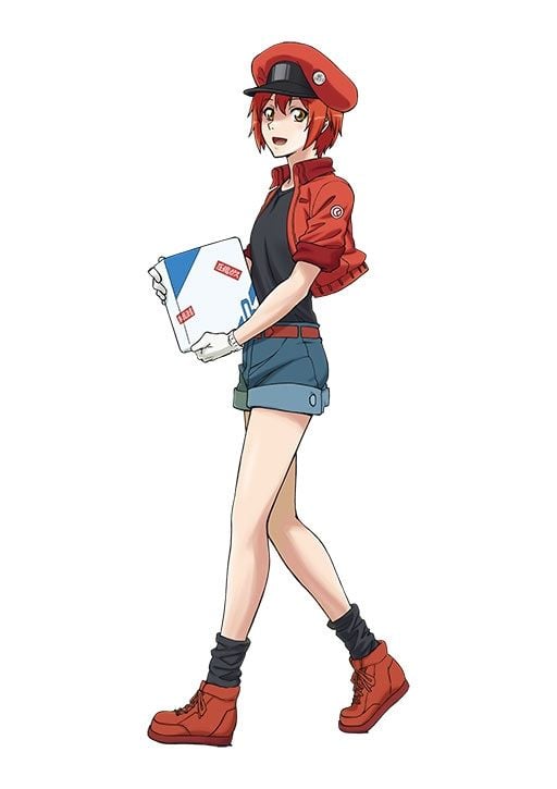 Cells at Work! Red Blood character