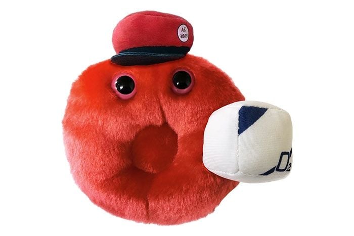 Cells at Work! Red Blood plush doll