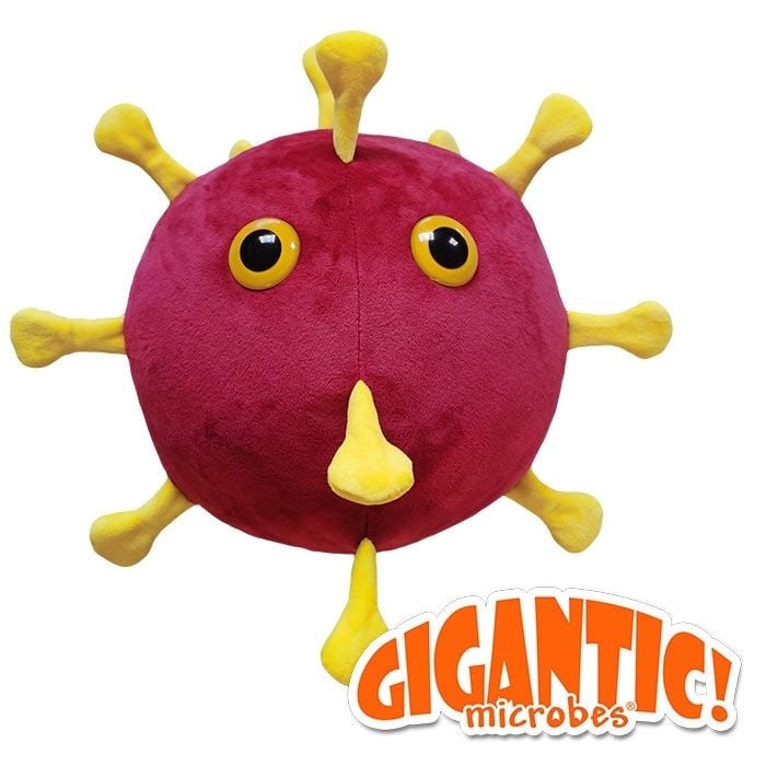 Coronavirus Gigantic plush doll