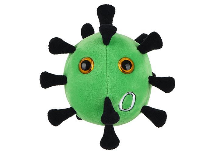 Omicron plush front