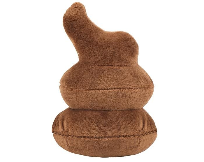 Poop plush back