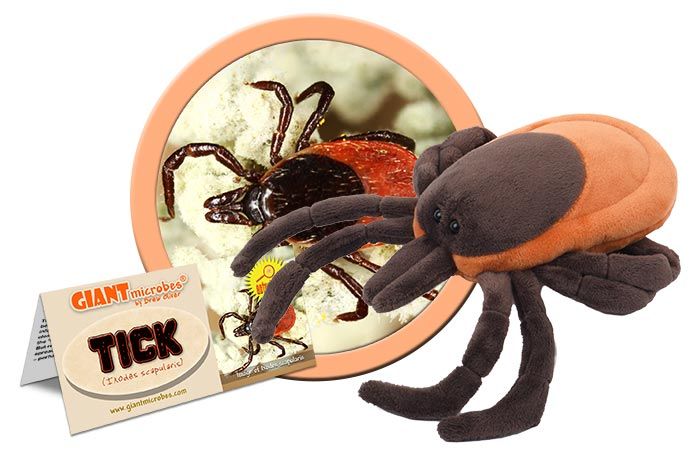 Tick plush cluster