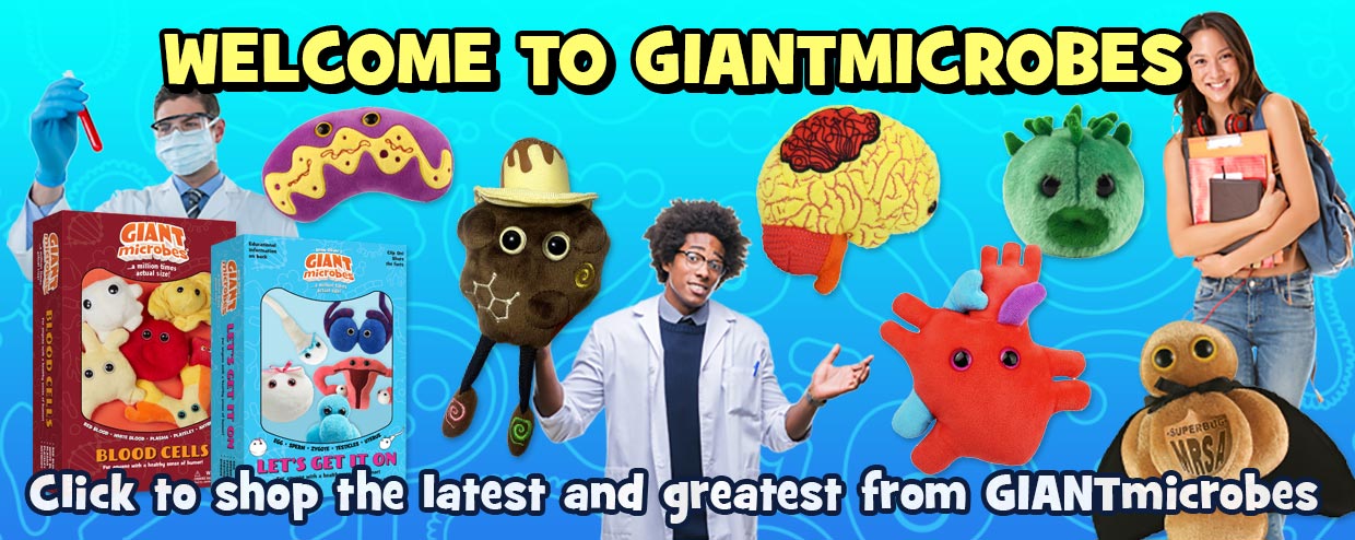 Shop the Latest and Greatest from GIANTmicrobes