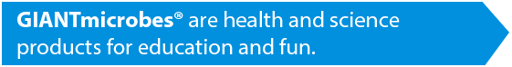 GIANTmicrobes® are health and science products for education and fun.