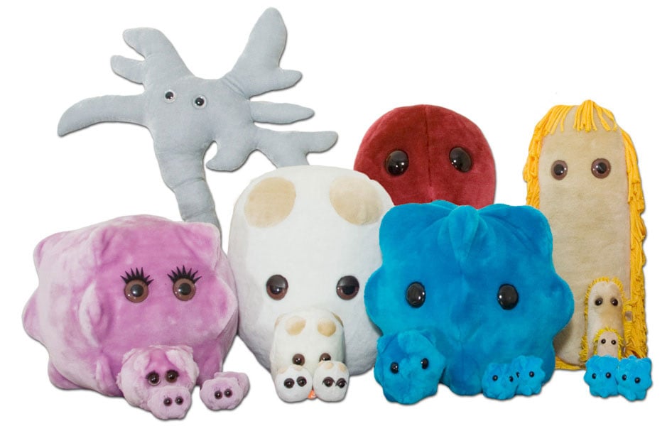 New Giant Microbes Grissle Vinyl Figure Giant Microbes 