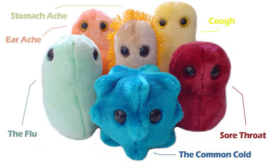 giant microbes stuffed animals