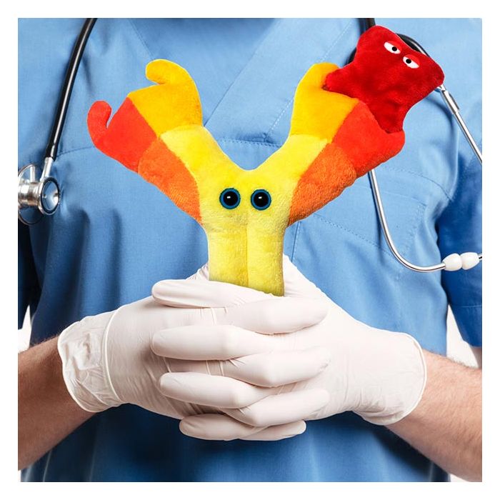 Antibody plush with nurse