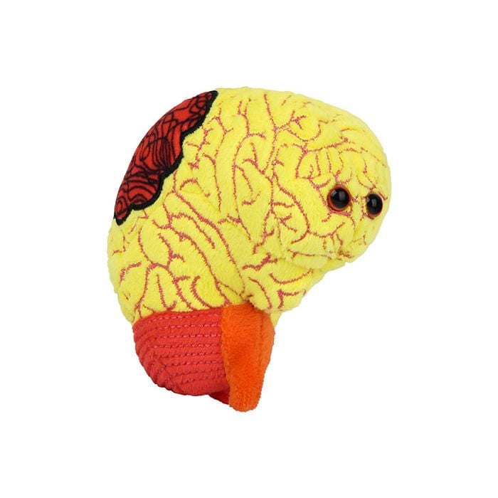 Anxiety plush angle view