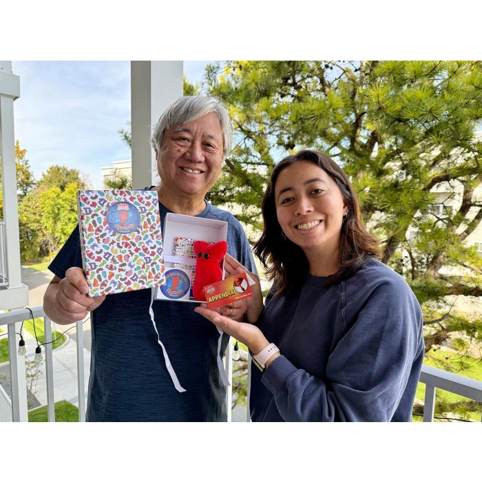 Appendix box gift giving open