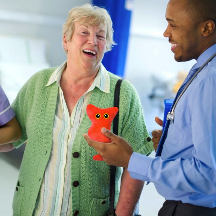 Appendix plush with patient Appendix plush with patient