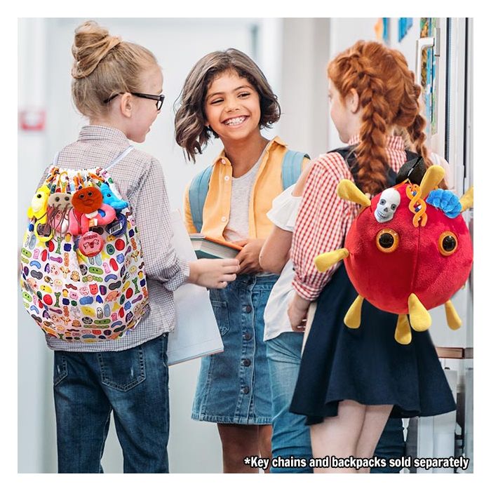 Backpack kids with key chains