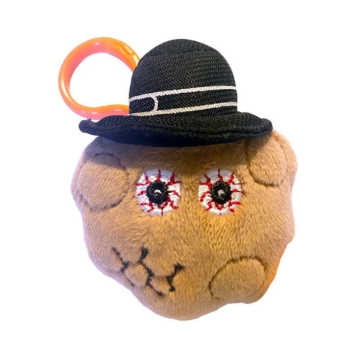 Caffeine plush key chain