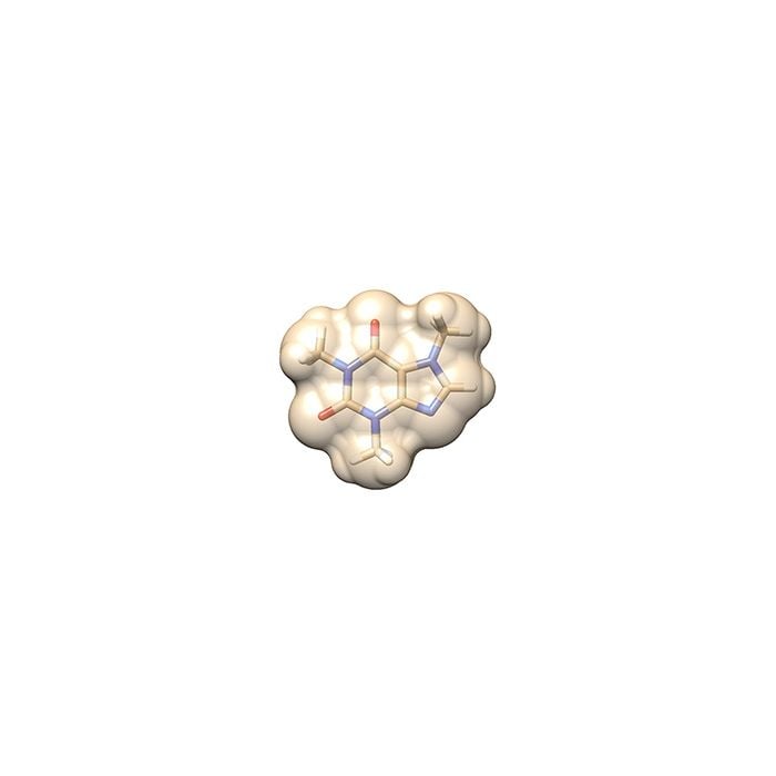 Caffeine molecule