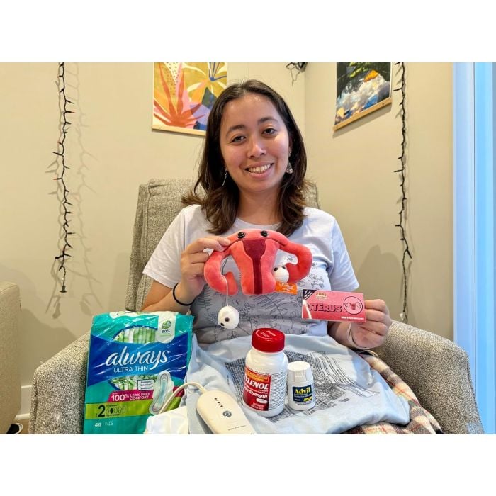 Model with Uterus and PMS Model with Uterus and PMS