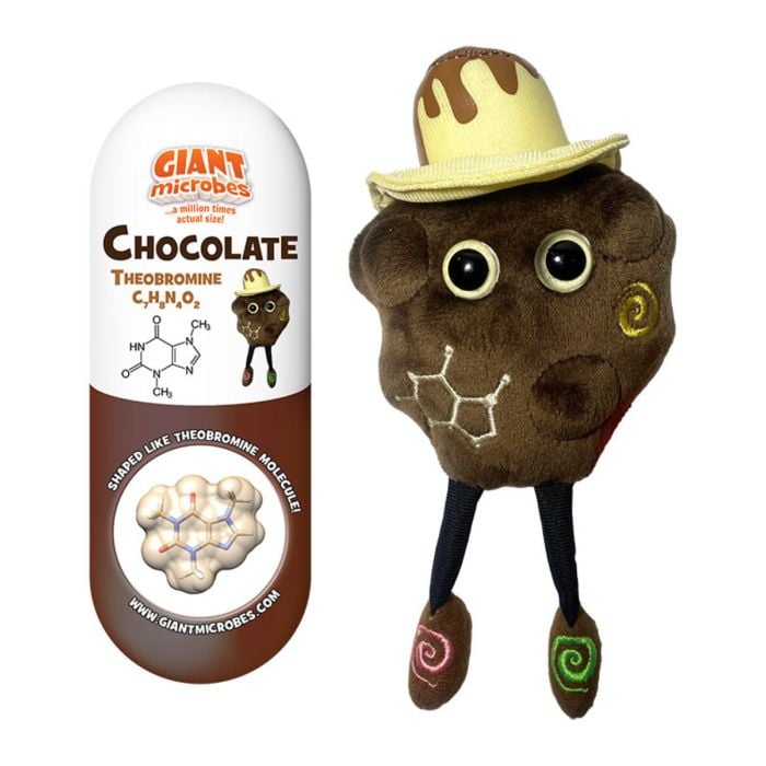 Chocolate with tag