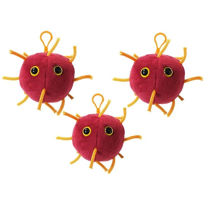 Coronavirus key chain 3-pack