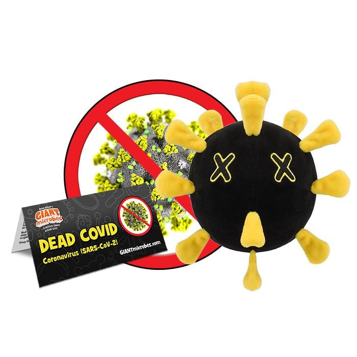 Dead Covid plush cluster