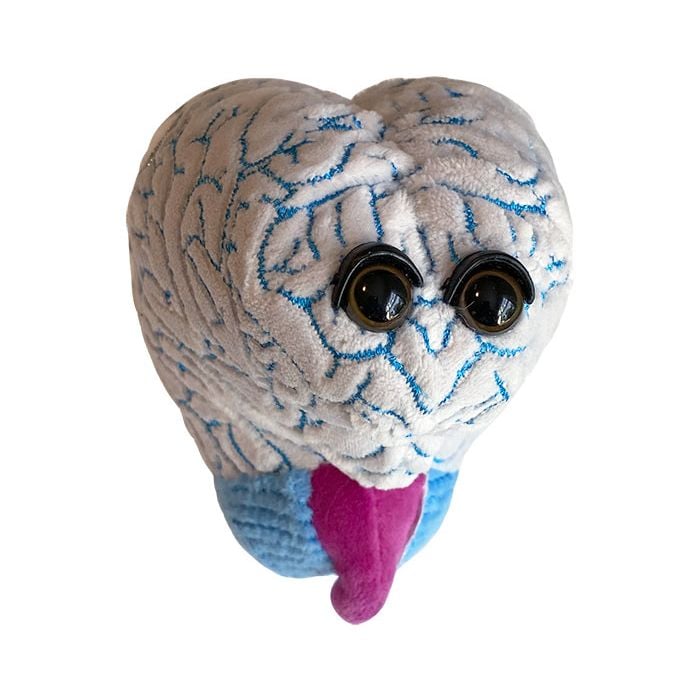 Depression plush eyes front