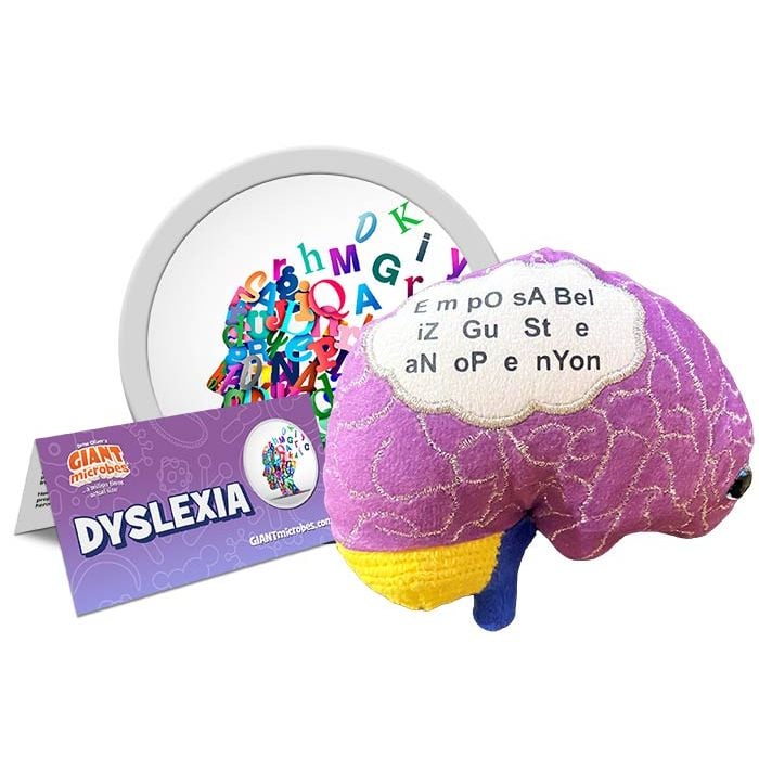 Dyslexia plush cluster