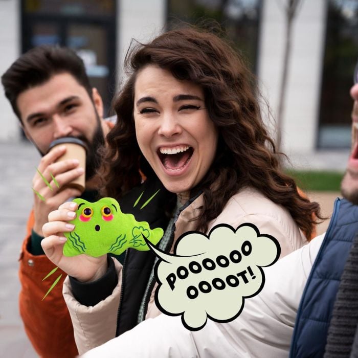 Fart with people laughing