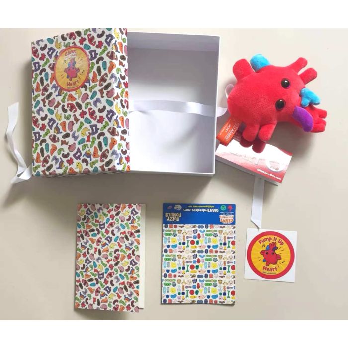 Heart gift box full package